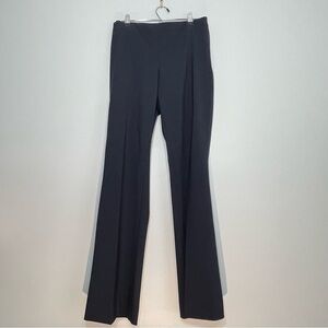 HUGO BOSS Women's Navy Blue Straight Leg Pants Wool Blend Stretch Size 4